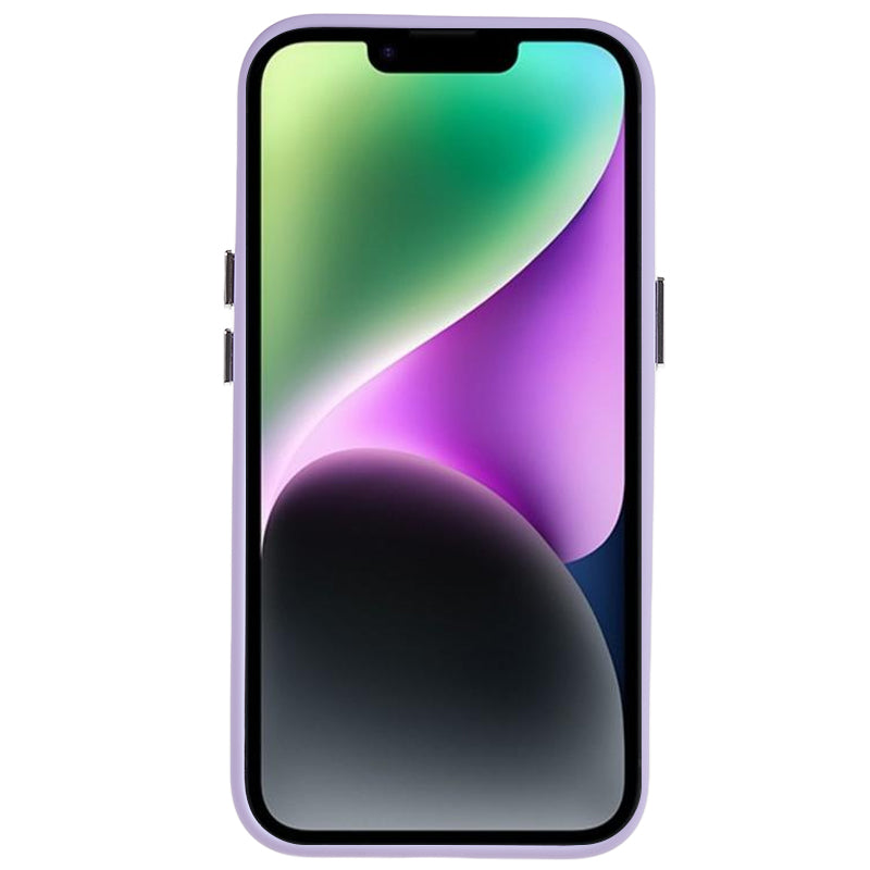Soft TPU Case for iPhone 14 Anti-drop Phone Cover with Metal Lens Frame Metal Button Cover Soft TPU Case for iPhone 14 Anti-drop Phone Cover with Metal Lens Frame Metal Button Cover